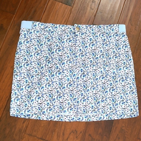Lee Blue Floral Skort size 20 - Picture 1 of 8